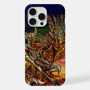 DUNKLER RITTER UND DRACHE Fantasy iPhone 15 Pro Max Hülle