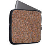 Dunkler Rost Laptopschutzhülle (Vorne Rechts)