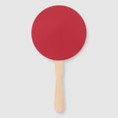 Dunkler roter Hintergrund Fächer (Vorderseite)