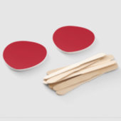 Dunkler roter Hintergrund Fächer (Non-assembled)