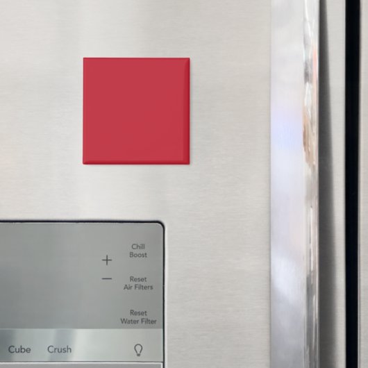 Dunkler roter Hintergrund  Magnet (In Situ (Kühlschrank))