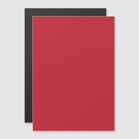 Dunkler roter Hintergrund Magneteinladung (Vorne/Hinten)