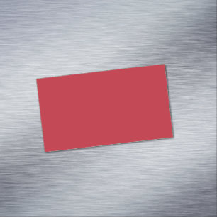 Dunkler roter Hintergrund Magnetische Visitenkarte