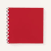 Dunkler roter Hintergrund Notizblock (Vorderseite)