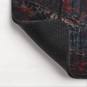 Dunkler Roter Wald Fantasy Mousepad (Ecke)