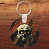 Dunkler Schädel Schlüsselanhänger (Rückseite)