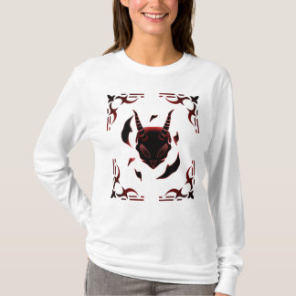 dunkler Schädel T-Shirt