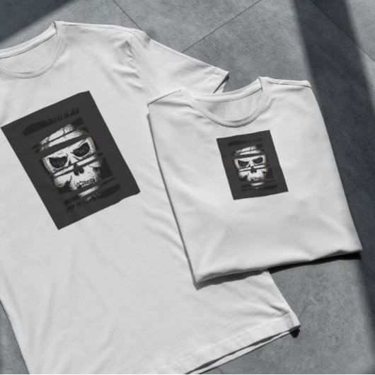 Dunkler Schädel T-Shirt