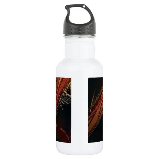 Dunkler Schädel Trinkflasche (Rückseite)