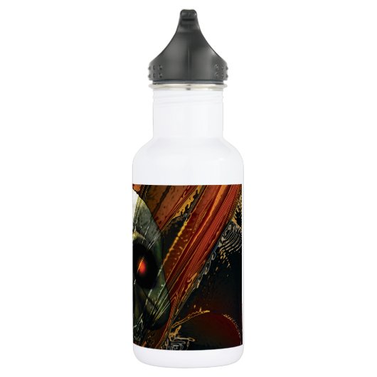 Dunkler Schädel Trinkflasche (Rechts)