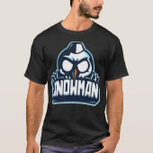 Dunkler Schneemann T-Shirt (Vorderseite)