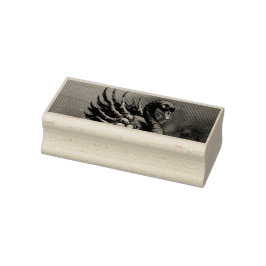 Dunkler Schwan der Knochen – Gotische Eleganz  Gummistempel