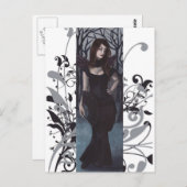 Dunkler September - Postkarte (Vorne/Hinten)