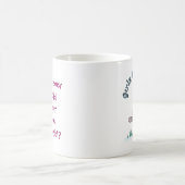 Dunkler Snowboarder Kaffeetasse (Mittel)