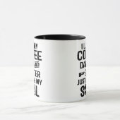Dunkler Spaß Dark und Bitter Funny Mug Tasse (Zentrum)