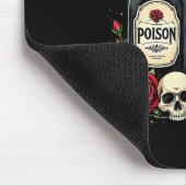 Dunkler Spaß Gift Flasche Gothic Halloween Aesthet Mousepad (Ecke)