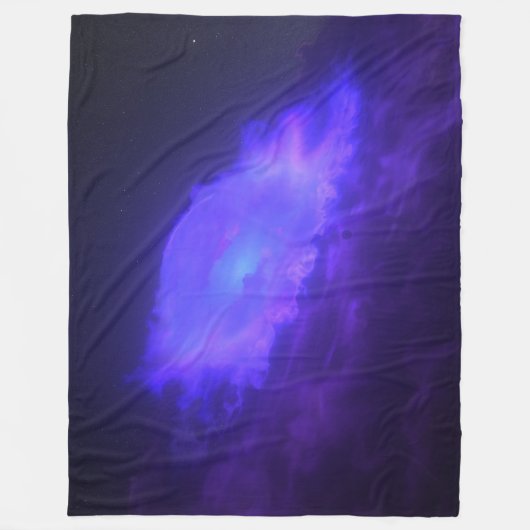 Dunkler Star Fleecedecke (Vorderseite)