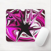 Dunkler Star Mousepad (Mit Mouse)