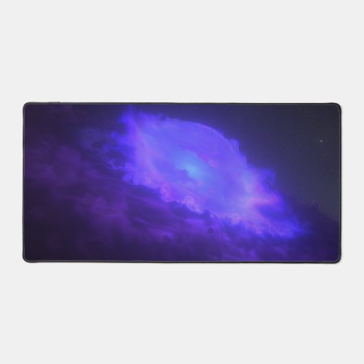 Dunkler Star Schreibtischunterlage (Vorderseite)