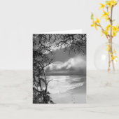 Dunkler Strand Karte (Gelbe Blume)