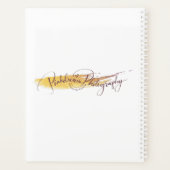 Dunkler Sturm Sonnenblumen Planner Planer (Rückseite)