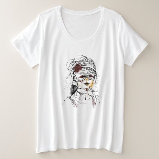Dunkler T - Shirt (Design vorne)