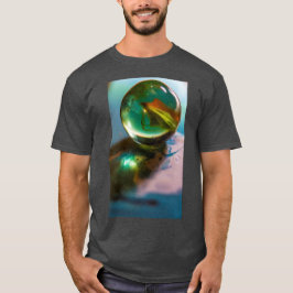 Dunkler T - Shirt für runde und runde Männer