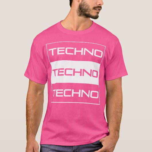 Dunkler Techno Progressive Electro Raver Love Rave T-Shirt (Vorderseite)