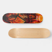 Dunkler Teufel Skateboard (Horizontal)