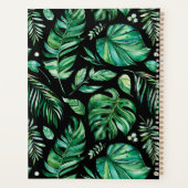 Dunkler Tropischer Jungle-Leaf-Planer Planer (Rückseite)