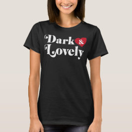 Dunkler und lieblicher schwarzer Geschichtsmonat m T-Shirt