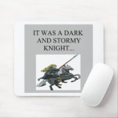dunkler und stürmischer Nachtklischeewitz Mousepad (Mit Mouse)