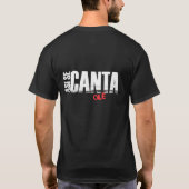 Dunkler UnisexT - Shirt Asi Se Canta (Rückseite)
