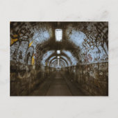 Dunkler Untergrund Postkarte (Vorderseite)