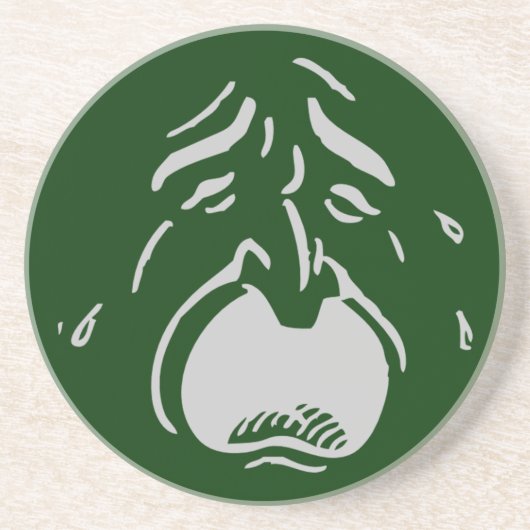 Dunkler Untersetzer (Vorne)