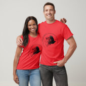 Dunkler Vogel Vintag T-Shirt (Unisex)