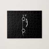 Dunkler Wagen Puzzle (Horizontal)