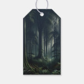 Dunkler Wald bei Twilight Sweet 16 Geschenkanhänger (Rückseite)