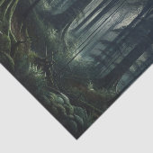 Dunkler Wald bei Twilight Sweet 16 Wedding Seidenpapier (Ausschnitt)