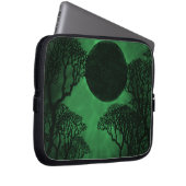 Dunkler Wald Eclipse Laptop Tasche, grün Laptopschutzhülle (Vorne Rechts)