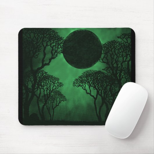 Dunkler Wald Eclipse Mousepad (Mit Mouse)