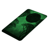 Dunkler Wald Eclipse Premium Magnet, grün Magnet (Linke Seite)