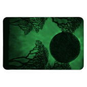 Dunkler Wald Eclipse Premium Magnet, grün Magnet (Horizontal)