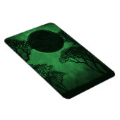 Dunkler Wald Eclipse Premium Magnet, grün Magnet (Rechte Seite)