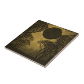Dunkler Wald Eclipse Tile, Gold Fliese (Seite)