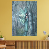 Dunkler Wald Fairy Mystical Fantasy Art Leinwanddruck (Insitu (Wohnzimmer))