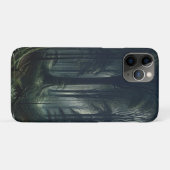 Dunkler Wald in der Dämmerung Case-Mate iPhone Hülle (Rückseite (Horizontal))