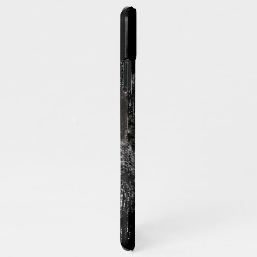 Dunkler Wald | Snowy Forest Phone Case iPhone Hülle (Rechte Seite)