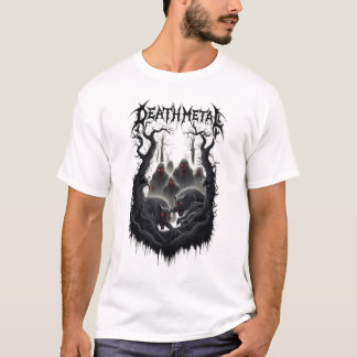 Dunkler Wald Todesmetall T-Shirt