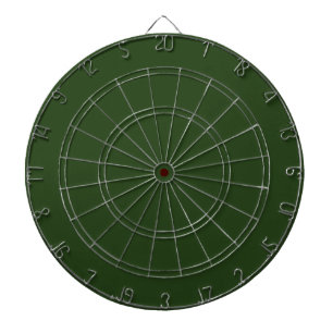Dunkler Waldgrüner Dartboard mit Dartpfeilen Dartscheibe